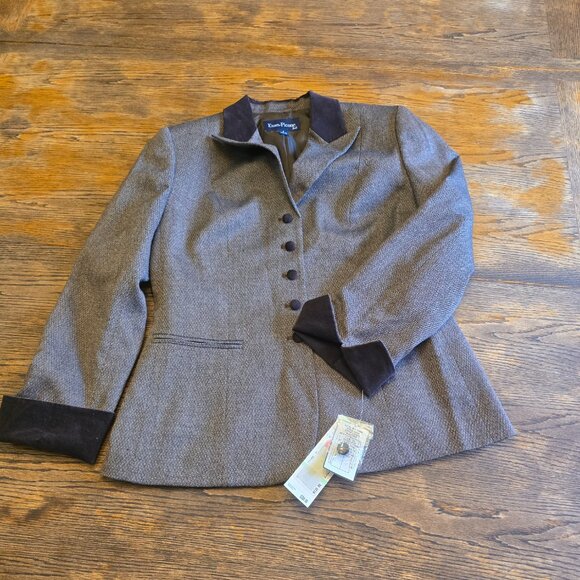 🏷️NWT  -  Beautiful EVAN PICONE Ladies 2 Piece Suit size 8  -  NWT🏷️ - Picture 1 of 11